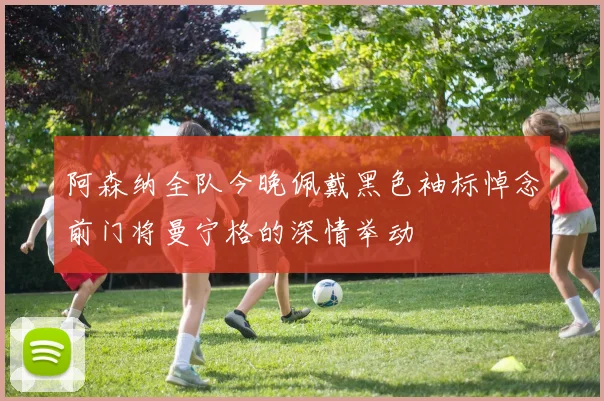 阿森纳全队今晚佩戴黑色袖标悼念前门将曼宁格的深情举动